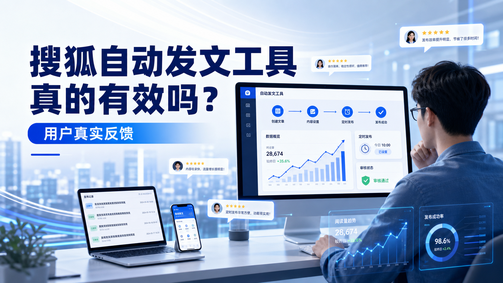搜狐自动发文工具真的有效吗？台州用户的真实反馈